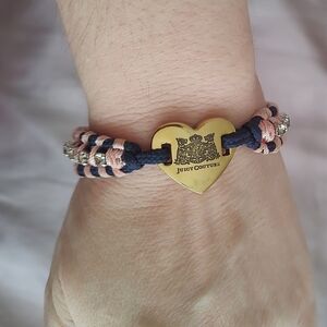 Vintage Juicy Couture Heart Logo Bracelet